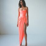 HARLAND ASYMMETRIC CORSET DRESS