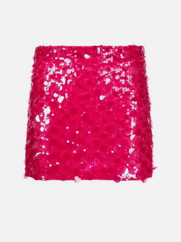 FULL SEQUINS MINI SKIRT