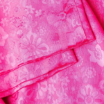 FLORAL JACQUARED PANTS