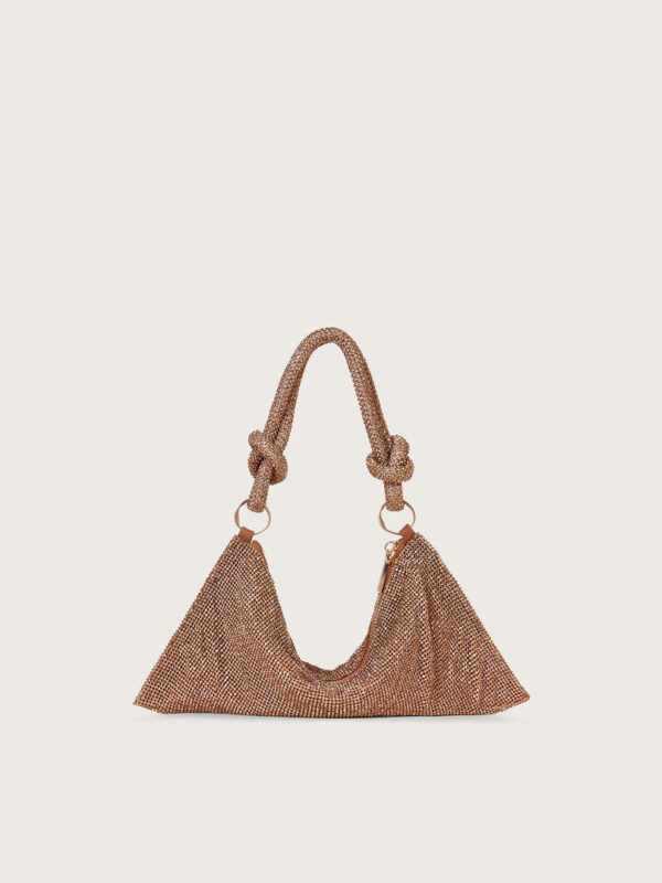 HERA NANO RHINESTONE SHOULDER BAG