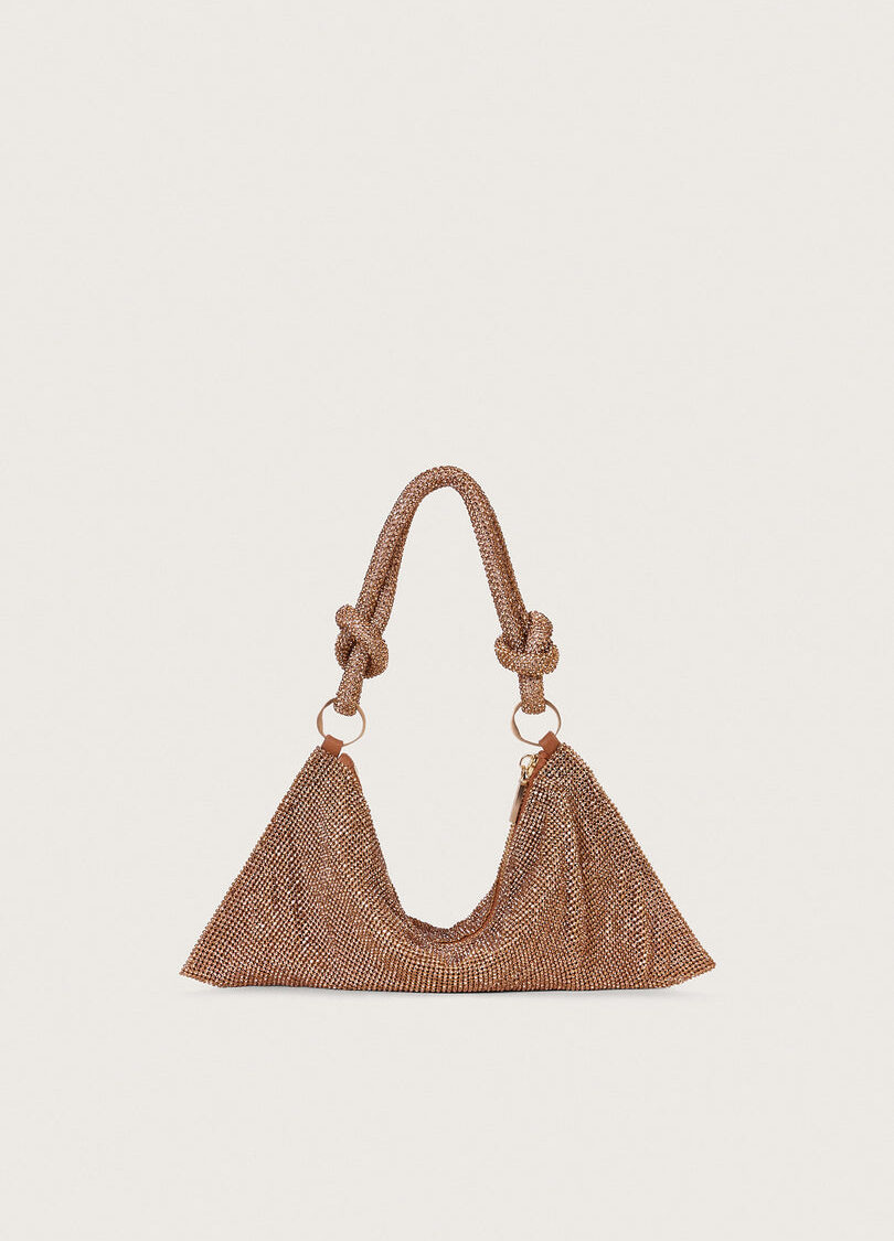 HERA NANO RHINESTONE SHOULDER BAG