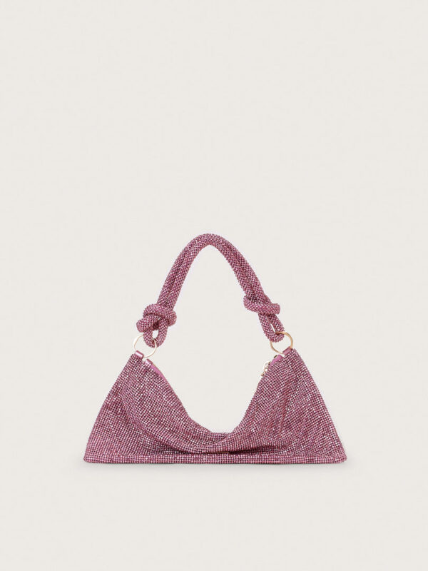 HERA NANO RHINESTONE SHOULDER BAG