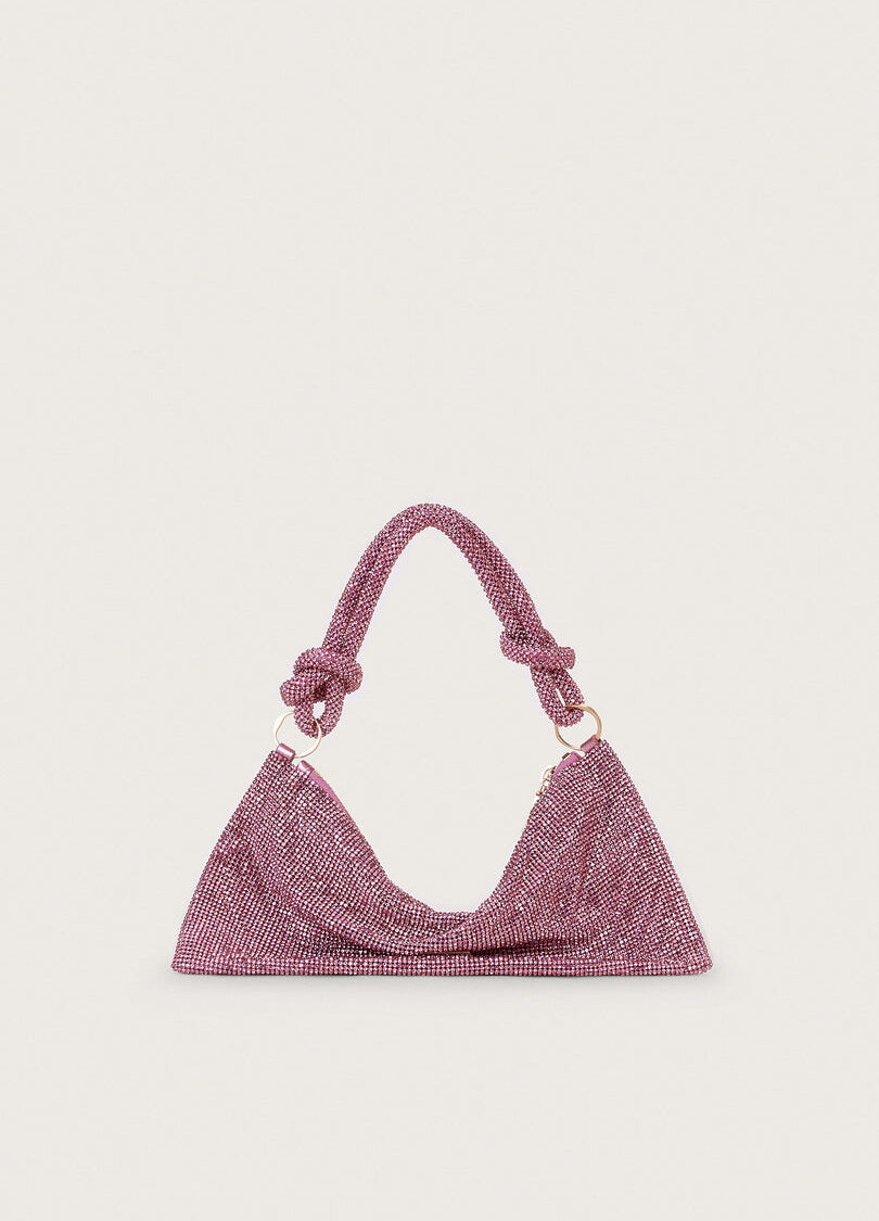 HERA NANO RHINESTONE SHOULDER BAG