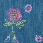 Beaded Denim Jeans