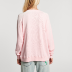Flower Embroidered Raglan Sweater