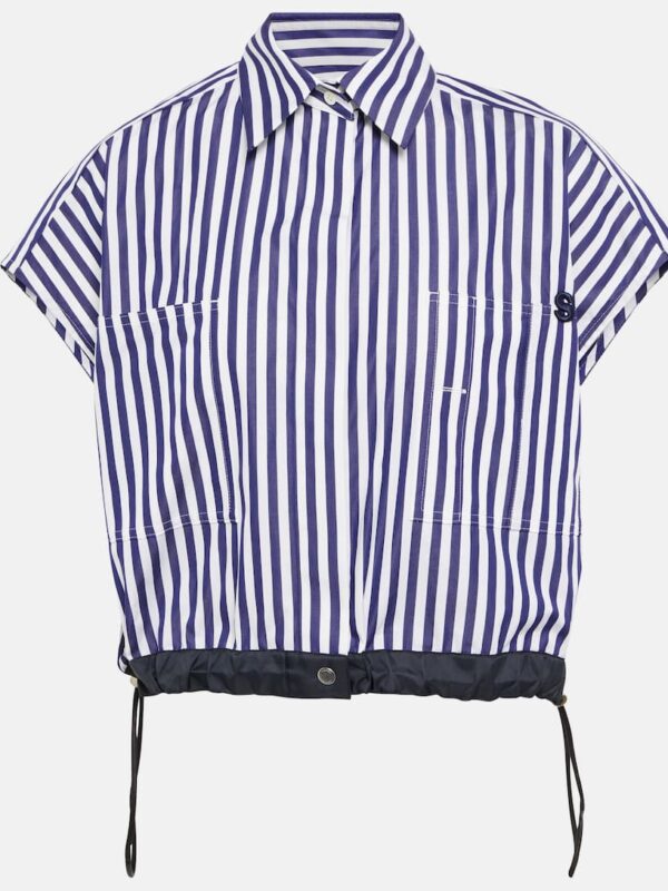 STRIPED COTTON CROP TOP