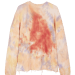 Embroidered Tie-Dye Sweatshirt