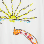 Printed V-Neck Smock Top