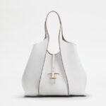 T Timeless Shopping Bag in Leather Medium