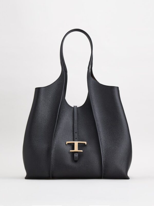 T Timeless Hobo Bag in Leather Medium