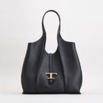 T Timeless Hobo Bag in Leather Medium