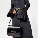 T Timeless Shoulder Bag in Leather Mini
