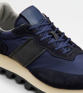 【TOD'S】1T SNEAKERS Man MULTICOLOUR Sneakers Tod's 1T in Suede and Fabric