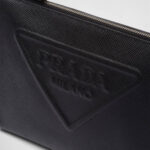 SAFFIANO LEATHER POUCH