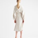 SILK TWILL CROPPED BLOUSON