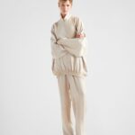 SILK TWILL PANTS