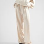 SILK TWILL PANTS