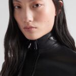 STRETCH NAPPA LEATHER JACKET