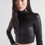 STRETCH NAPPA LEATHER JACKET