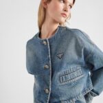 DENIM BLOUSON JACKET