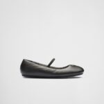 PADDED SOFT NAPPA LEATHER BALLERINAS