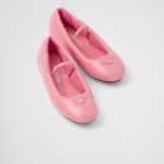 PADDED SOFT NAPPA LEATHER BALLERINAS