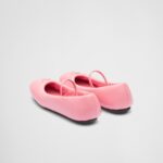 PADDED SOFT NAPPA LEATHER BALLERINAS