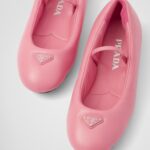 PADDED SOFT NAPPA LEATHER BALLERINAS