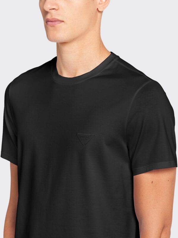 STRETCH COTTON TEE