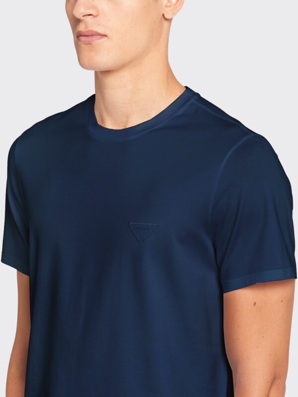 STRETCH COTTON TEE