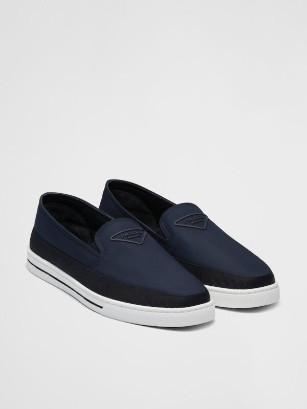 RE NYLON ST TROPEZ SLIP ONS
