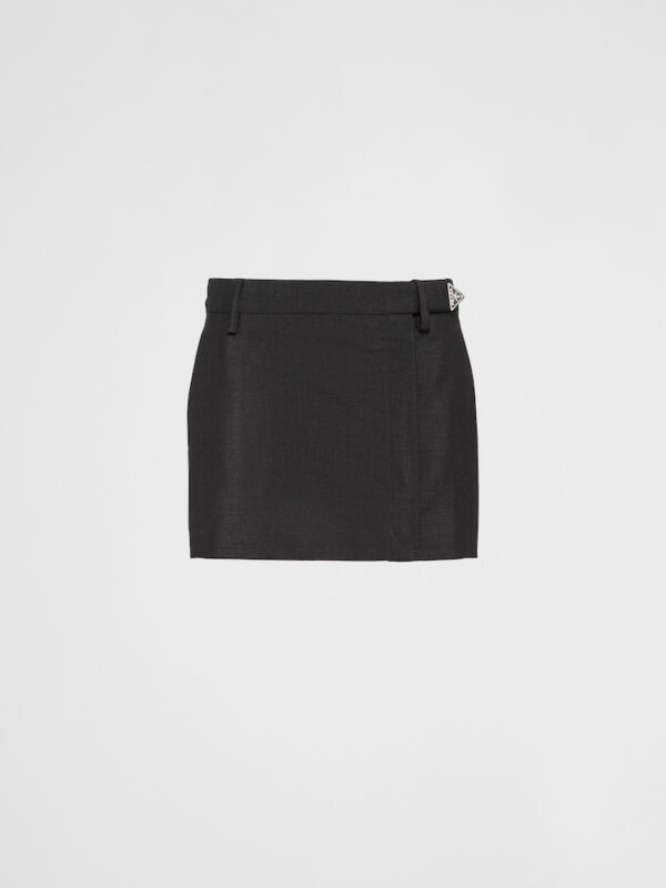 KID MOHAIR MINI SKIRT