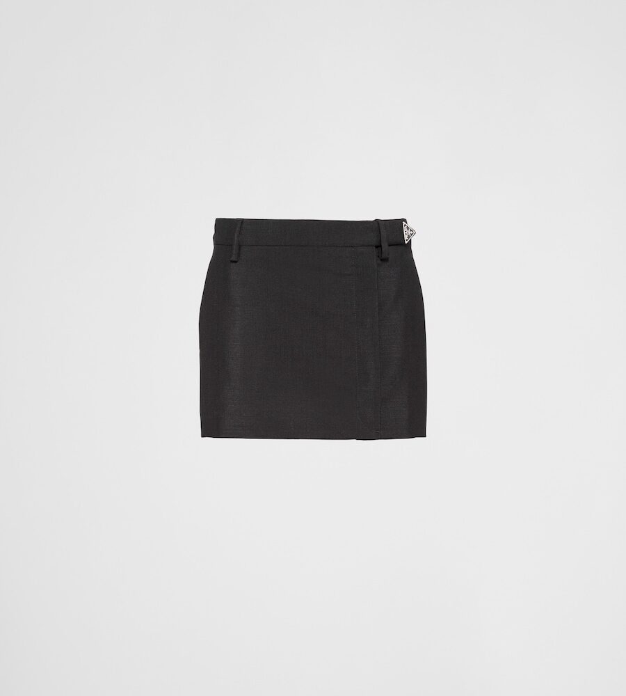 KID MOHAIR MINI SKIRT