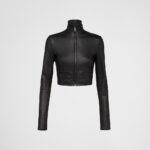 STRETCH NAPPA LEATHER JACKET