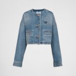 DENIM BLOUSON JACKET