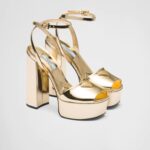 MATALLIC PLATFORM HEELS