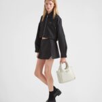 RE NYLON MINI SKIRT