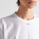 STRETCH COTTON LOGO TEE