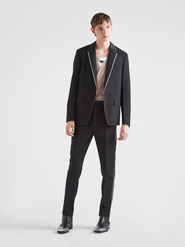 WOOL SUIT PANTS