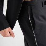 WOOL SUIT PANTS
