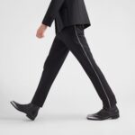WOOL SUIT PANTS