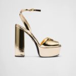MATALLIC PLATFORM HEELS