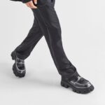 MONOLITH OMBRÉ BRUSHED LEATHER LOAFERS