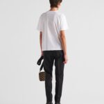 STRETCH COTTON LOGO TEE