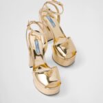 MATALLIC PLATFORM HEELS