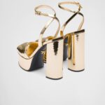 MATALLIC PLATFORM HEELS