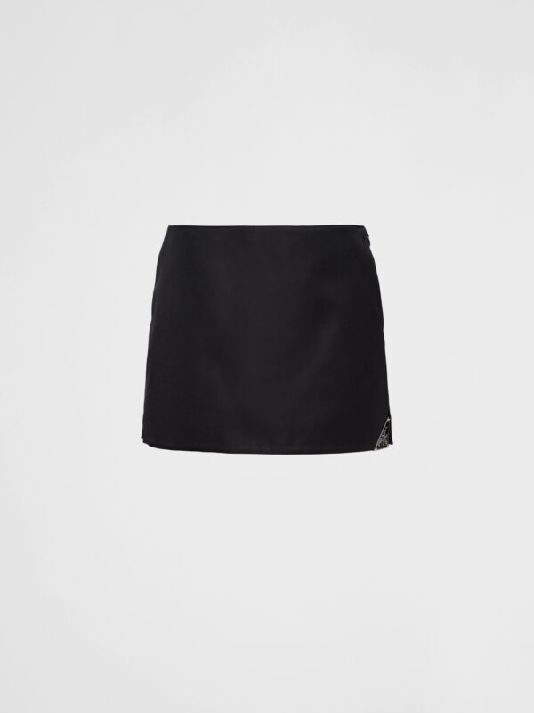 RE NYLON MINI SKIRT