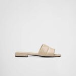 QUILTED NAPPA LEATHER SLIDES