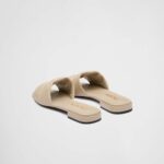 QUILTED NAPPA LEATHER SLIDES