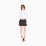 GLEN PLAID MINI SKIRT